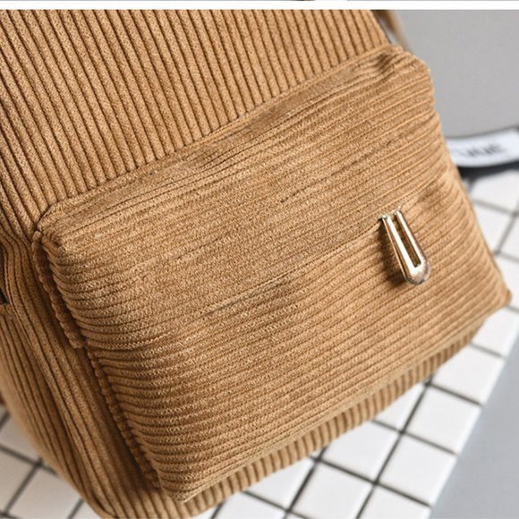 FEMALE MINI YELLOW/BEIGE BACKPACK - Picture 6 of 15